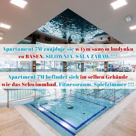 Apartament 7M Z Basenem W Jednym Budynku Klifowa Rewal Bon Turystyczny !!! Free Private Parking Exterior foto